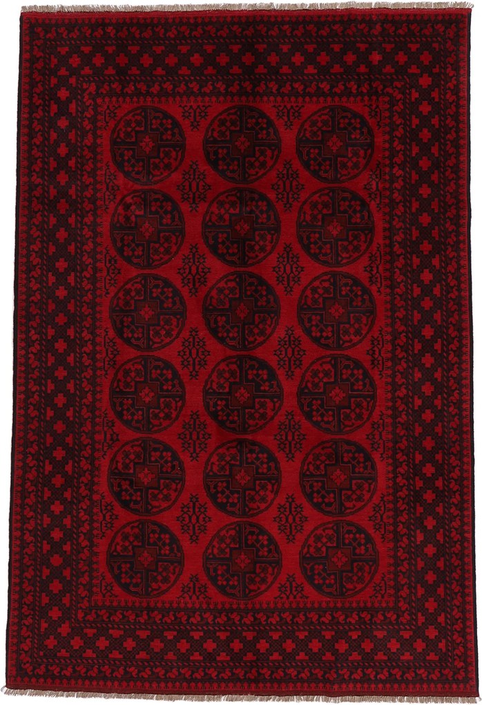 Afghan Tappeto 200x300 (Afghanistan) Annodato A Mano