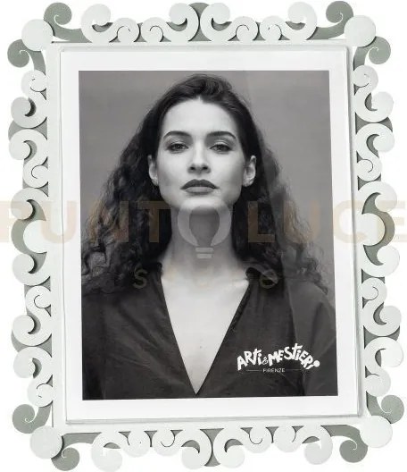 Portafoto koko maxi giada,bianco marmo