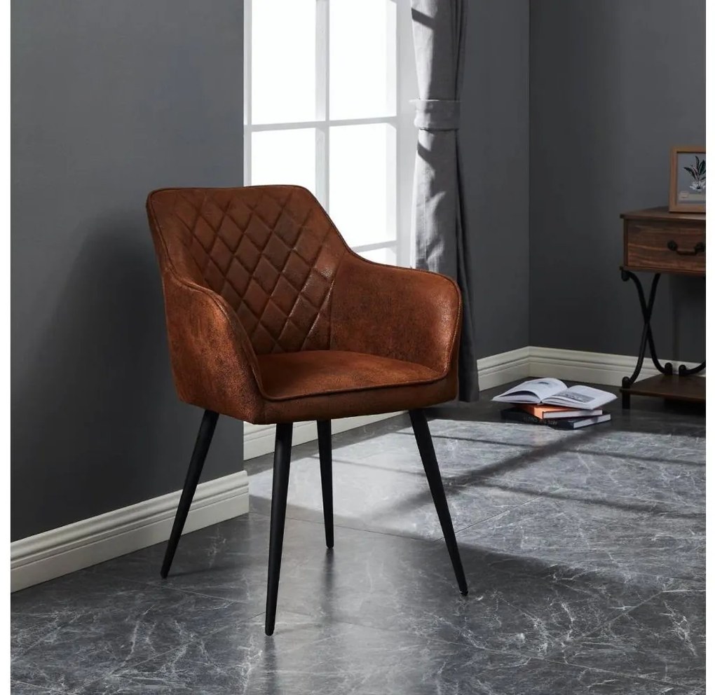 Eglo 424708 - Sedia da pranzo MASANTOL 81,5x63 cm marrone