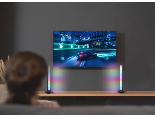 Globo 25895SH - SET 2x LED RGB Lampada da tavolo dimmerabile LED/2W/5V Wi-Fi Tuya