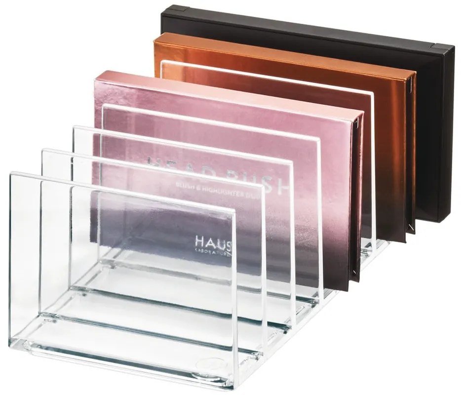 Organizzatore per cosmetici da bagno in plastica riciclata Palette Station - iDesign