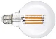 Lampadina led filamento globo e27 8w 1521lm 3000k 300° 125x175mm 30...