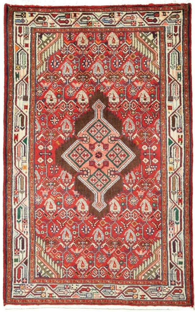 Hamedan Tappeto persiano 130x80 (Iran) Annodato A Mano