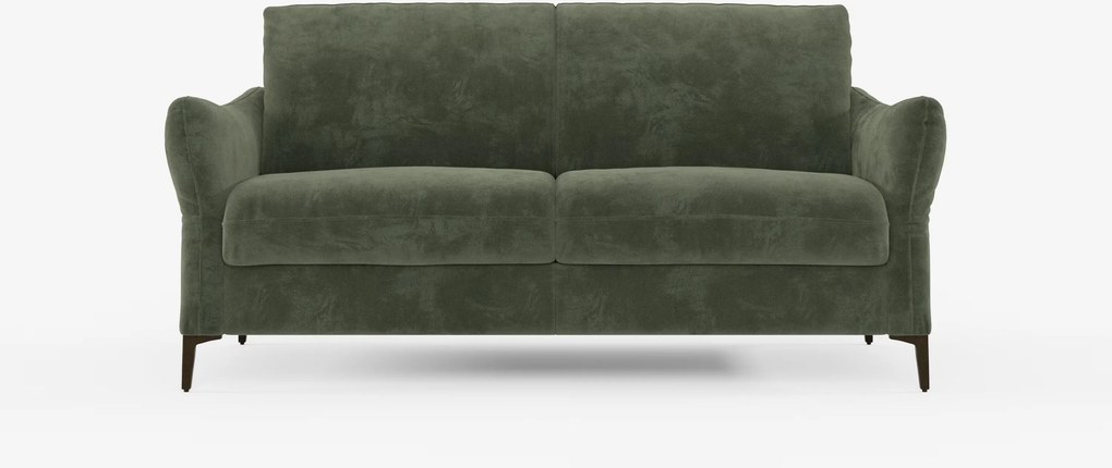 Dalia divano letto 2, 3 e 4 posti con materasso H18 in moderno tessuto vellutino smacchiabile T30