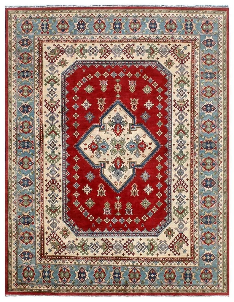 Kazak Tappeto orientale 190 x 150 (Pakistan) Annodato A Mano