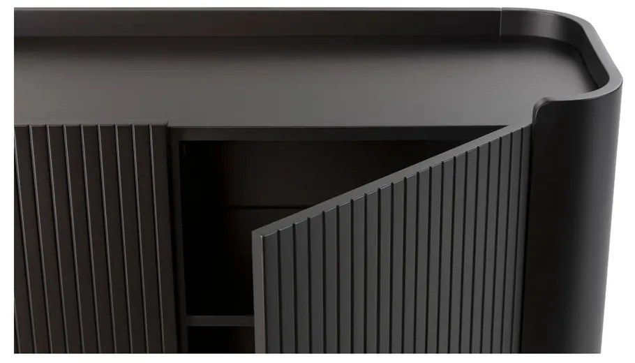 Mobile TV nero 180x55x40 cm Willa – MOME