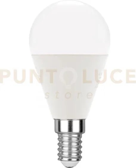 Klassic-e14g-8c lampadina led globo attacco e14  8w 710lm 3000k 180...