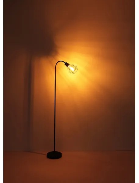 Globo 15351S - Lampada con piedistallo ISABELLA 1xE27/40W/230V