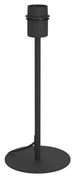 Eglo 300177 - Lampada da tavolo CURITIBA 1xE27/40W/230V nera