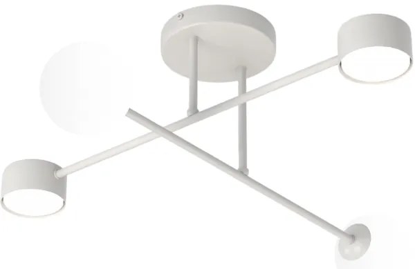 Plafoniera da soffitto HOLON 2xG9/8W/230V + 2xGX53/12W grigia