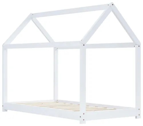 Giroletto per Bambini Bianco in Massello di Pino 70x140 cm