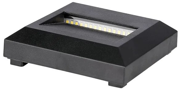 LED Illuminazione delle scale per esterni LED/2W/230V IP65 3000K nero