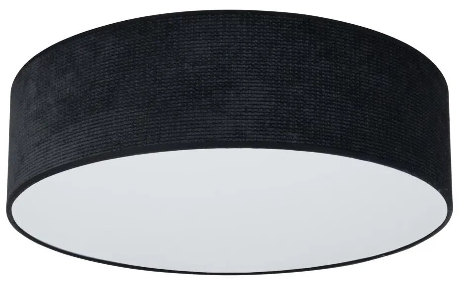 Duolla - Lampada LED da soffitto CORTINA LED/26W/230V Ø45 cm 4000K nero