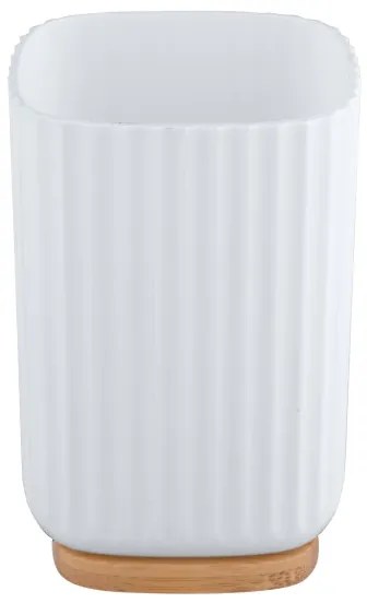 WENKO 25293100 - Bicchiere ROTELLO 8,5x11 cm bianco/marrone
