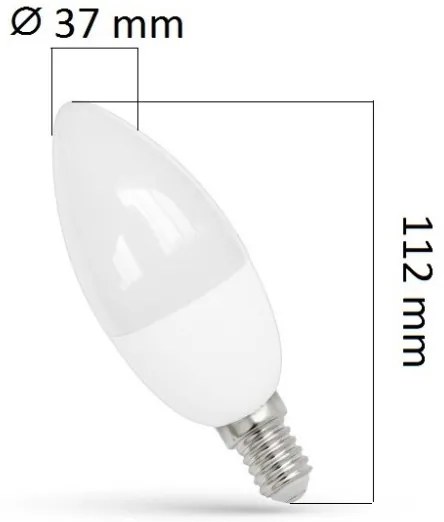 Lampadina LED E14/8W/230V 3,000 K