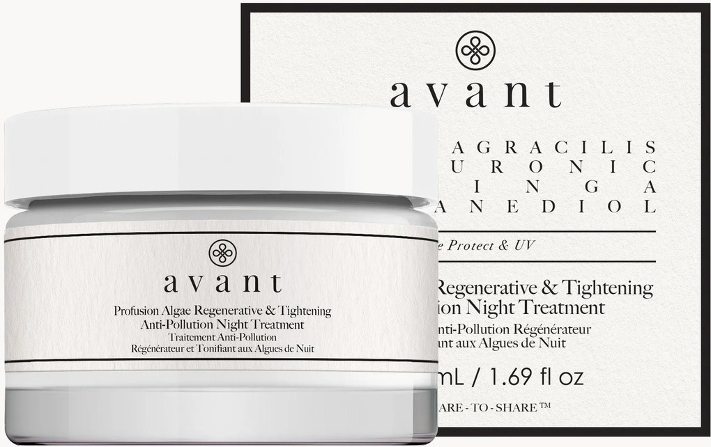 Crema notte rigenerante anti-inquinamento