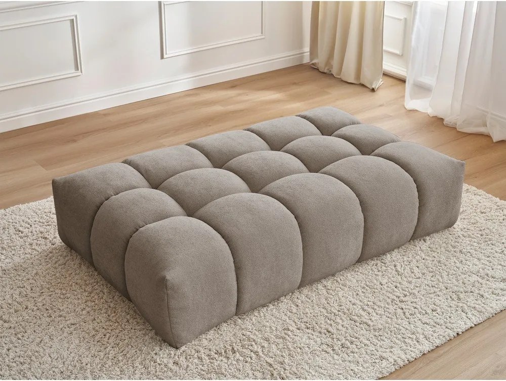 Poggiapiedi grigio-marrone Everest - Bobochic Paris