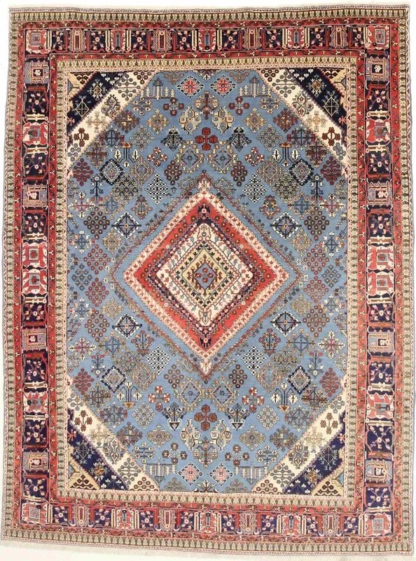 Meimeh Tappeto persiano 230x310 Blu (Iran) Annodato A Mano