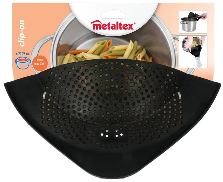 Colino per pentola Clip On, 28 x 13 cm - Metaltex