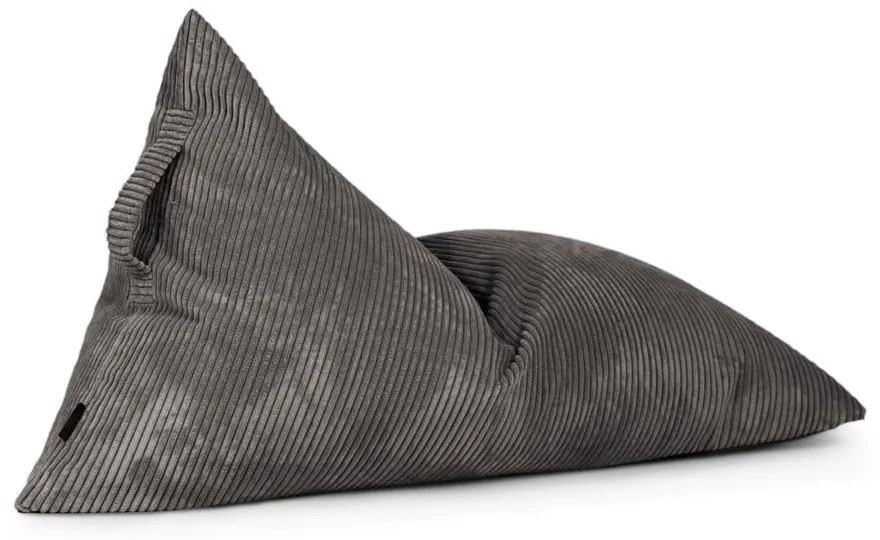 Pouf a sacco per bambini viola con rivestimento in velluto a coste Razzy – SLOWDOWN