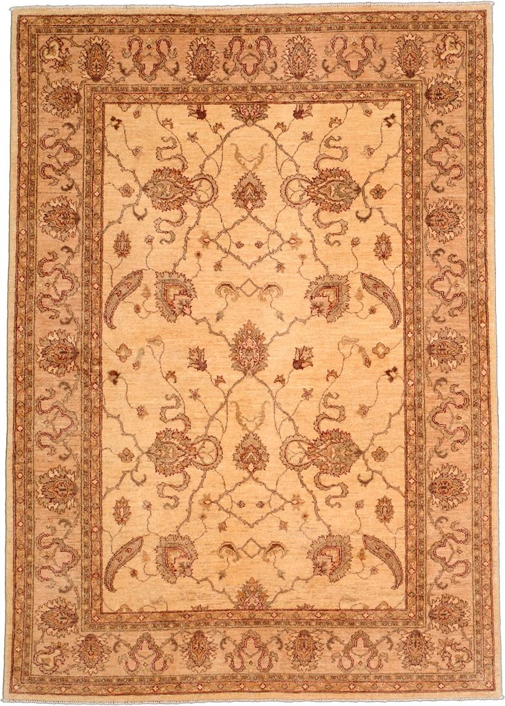 Ziegler Tappeto orientale 260 x 180 Beige (Pakistan) Annodato A Mano