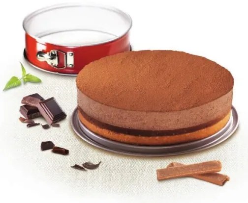Tefal - Forma per torte pieghevole DELIBAKE 27 cm rosso