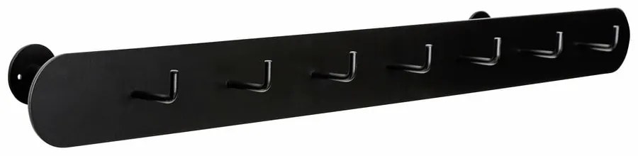 Attaccapanni in metallo nero Hack - Hübsch