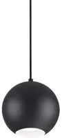 Lampada a sospensione nero D 150 x H min 415 - max 2165 mm