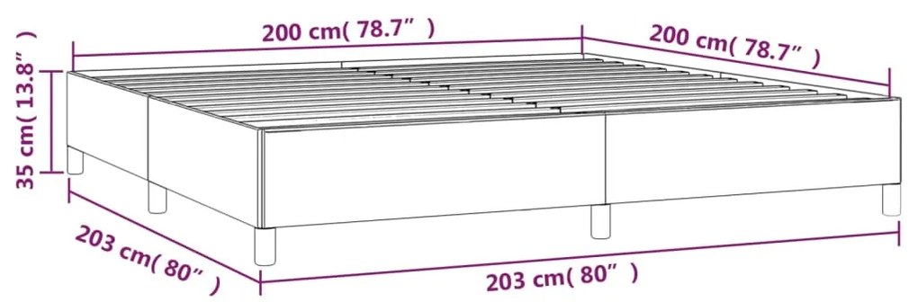 Giroletto Cappuccino 200x200 cm in Similpelle