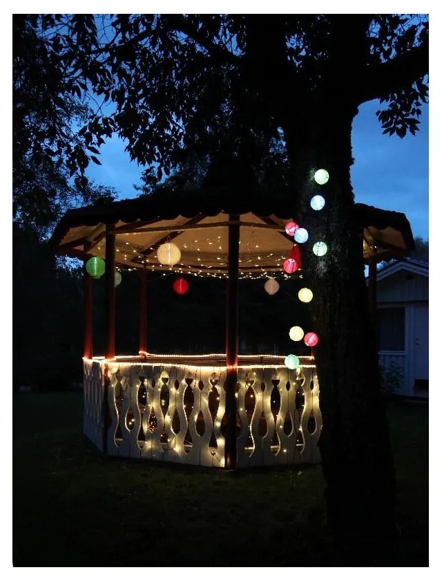 Lanterna solare LED bianca da esterno, ø 20 cm - Star Trading