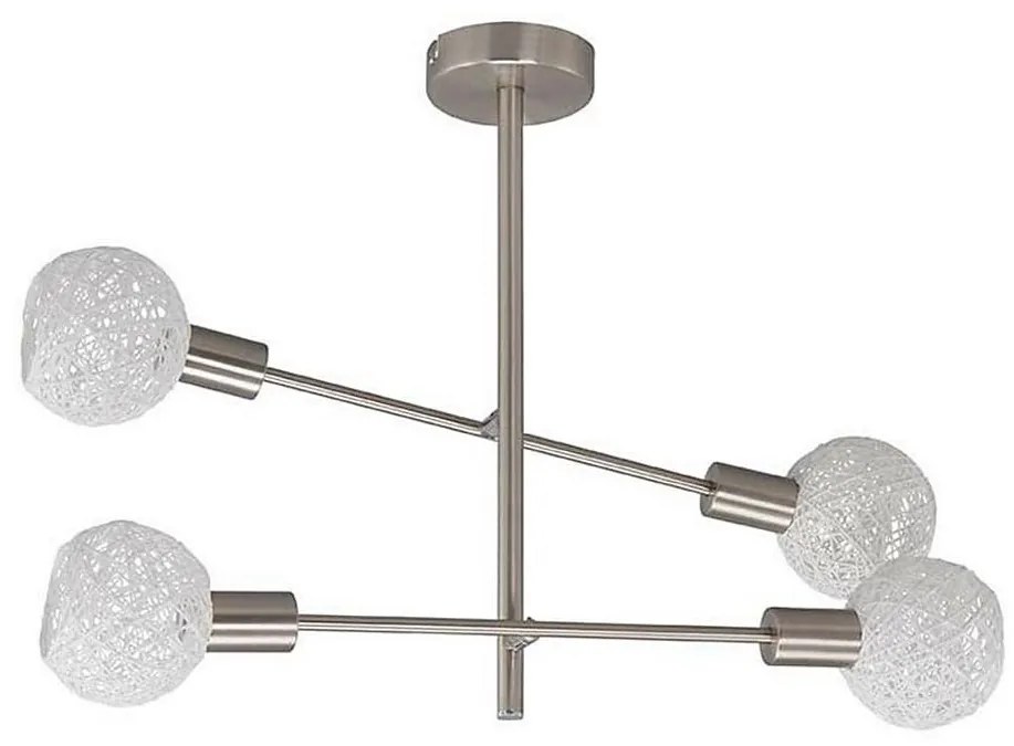 Briloner 2815-066 - Lampadario a sospensione con supporto rigido 4xE14/5,5W/230V