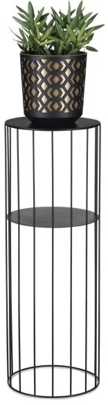 SET 3x Portafiori LOFT nero