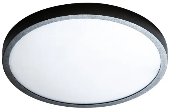 Azzardo AZ4243 - Plafoniera LED MALTA LED/24W/230V d. 30 cm nero