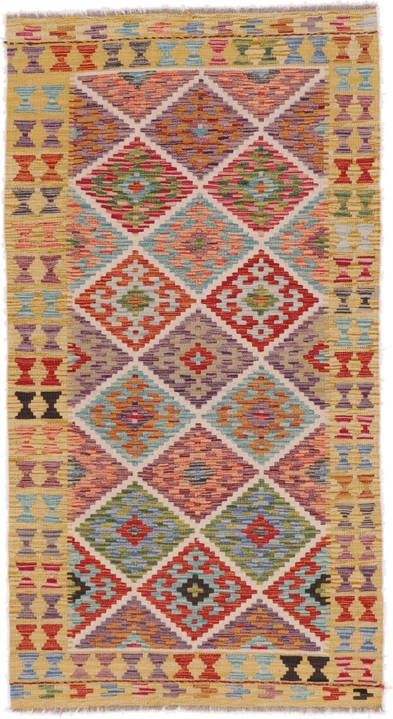 Kilim Tappeto orientale 110 x 200 (Afghanistan) Tessuto A Mano