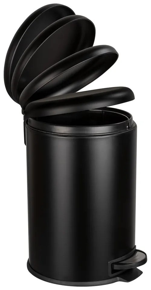 Bidone nero Easy Close, 20 l Leman - Wenko