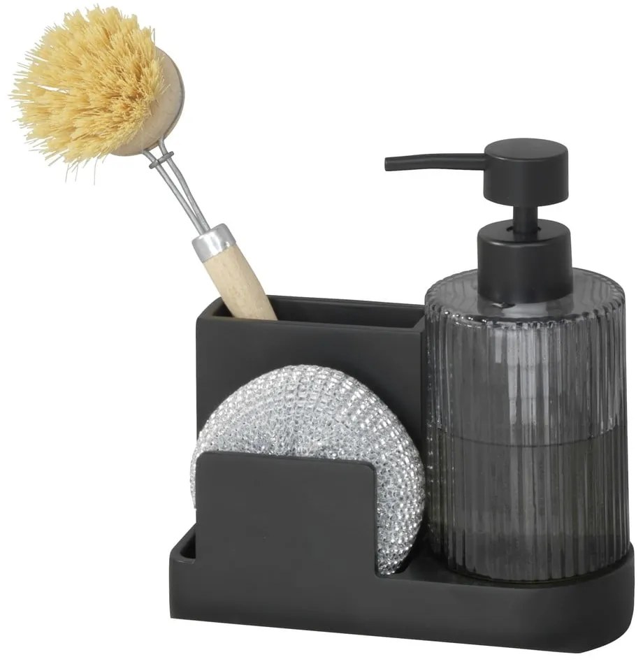 Supporto per detersivo nero in poliresina Pina – Wenko