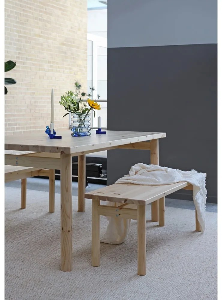 Panchina in colore naturale Pace - Karup Design