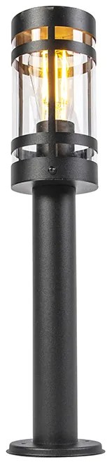 Lampada da esterno moderna nera 50 cm IP44 - Gleam
