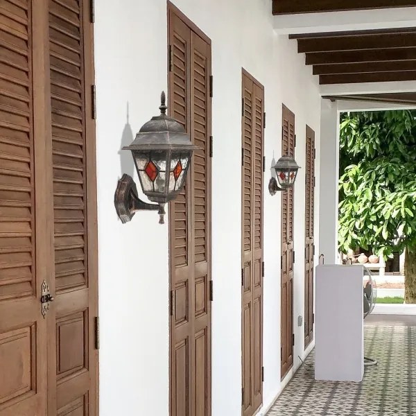 Rabalux 8182 - Lampada da parete esterna MONACO 1xE27/60W/230V