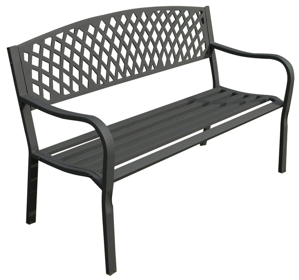 AMADO - salotto da giardino 2 posti in ferro