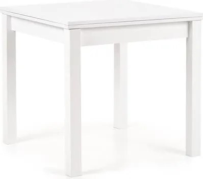 Tavolo allungabile Gracjan in bianco - L 80-160 x L 80