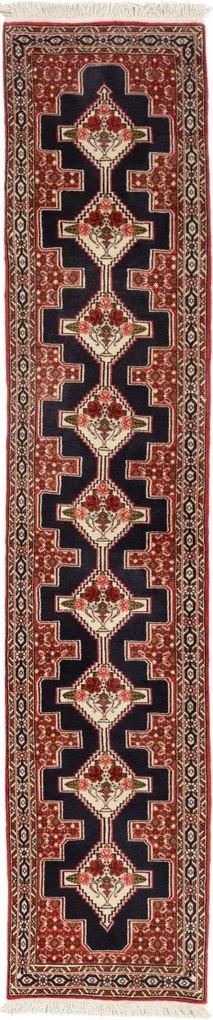 Senneh Tappeto 260x50 (Iran) Annodato A Mano