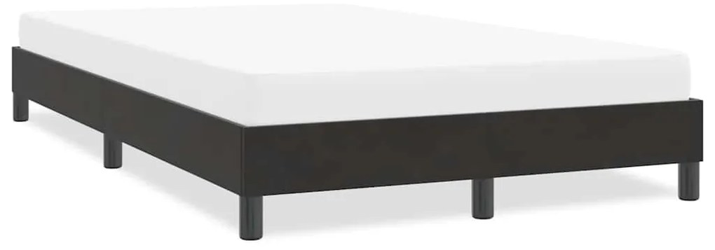 Giroletto Senza Materasso Nero 120x210 Cm Velluto /