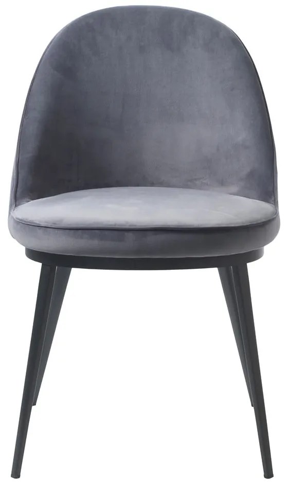 Sedia da pranzo grigia Gain - Unique Furniture