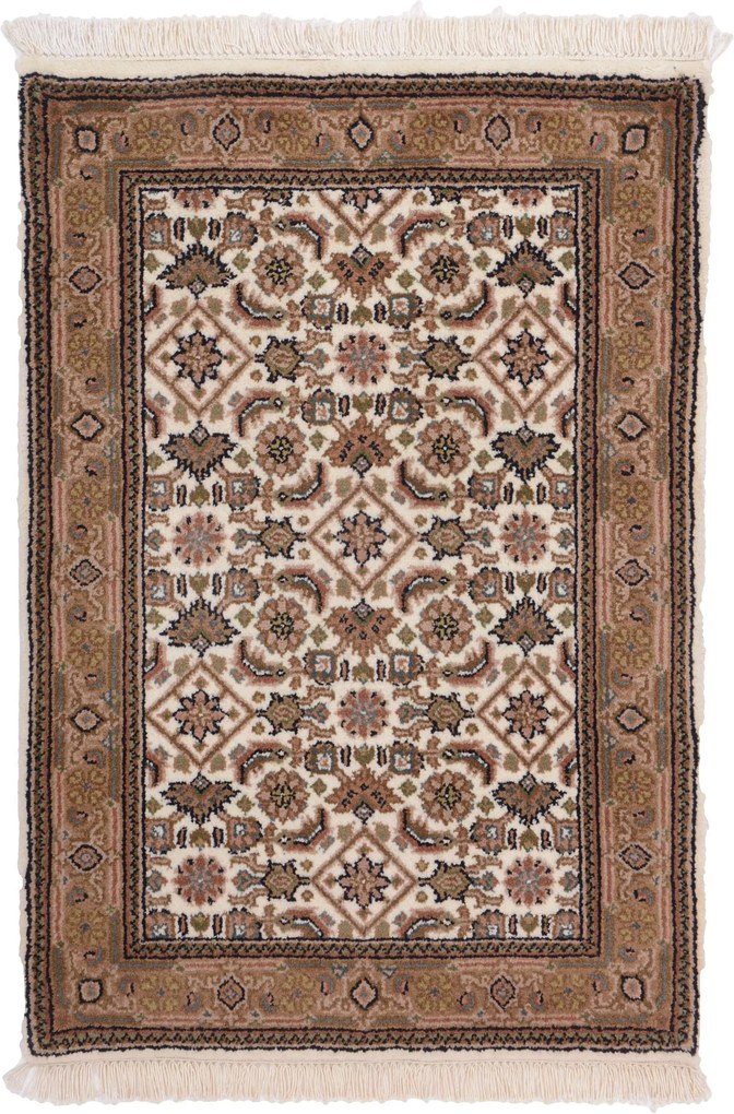Herati Tappeto 60x90 (Indian) Annodato A Mano