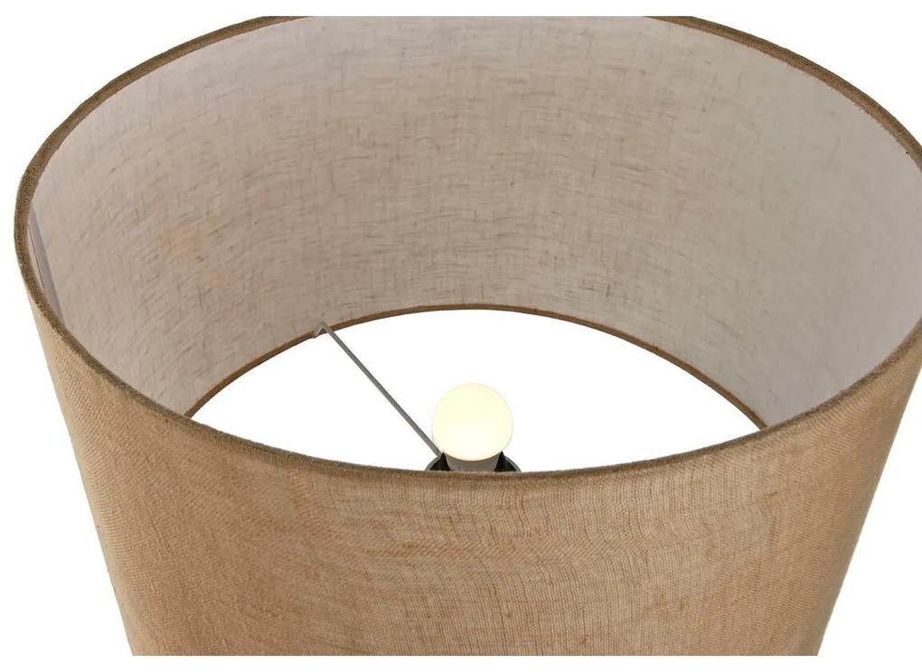 Lampada da tavolo Home ESPRIT Nero Alluminio 50 W 220 V 42 x 42 x 69 cm