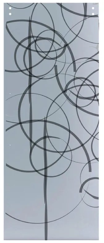 Anta per porta scorrevole Rio in cristallo L 96 x H 215 cm destra