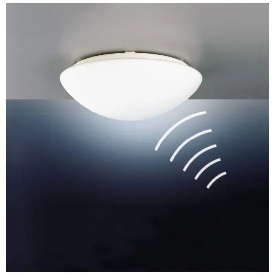 STEINEL 738013-RS 16L - Lampada  da esterno con sensore 1xE27/60W/230V