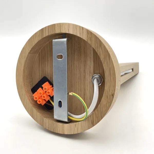 Lampada da parete ANTONIO 1xE14/40W/230V rovere