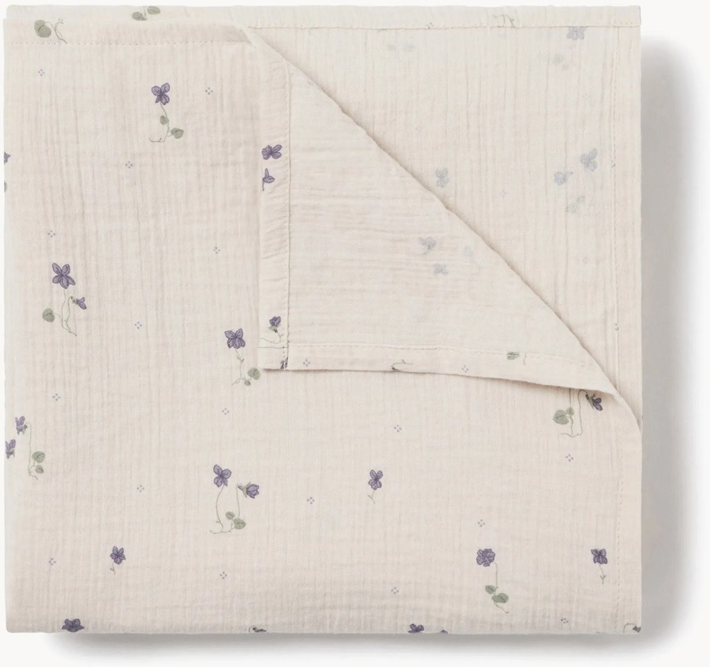 Copertina in cotone Viola